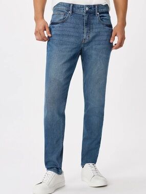 Quince Men's Warren Stretch Skinny Jeans Size 34x30 - Azure Blue